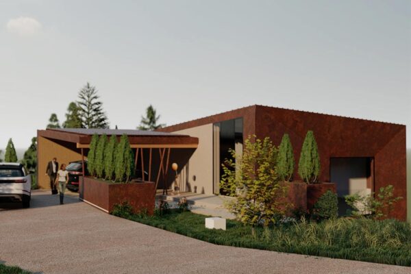 progetto dello studio mascarello nuova villa
