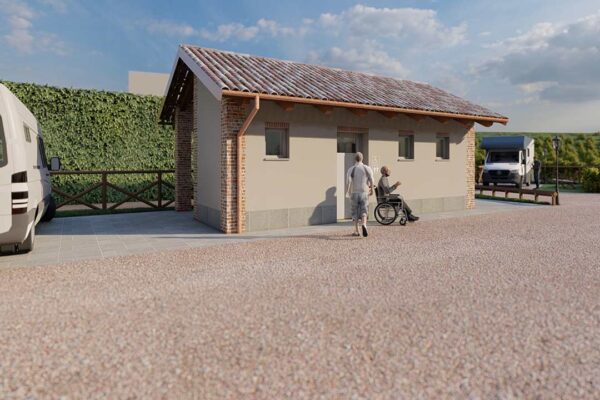 geometri progetto area camper